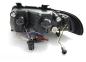Preview: LED Angel Eyes Scheinwerfer für Audi A4 B5 94-98 schwarz CCFL